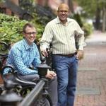 Wayfair.com’s cofounders, Steve Conine (left) and Niraj Shah, may be leading one of the biggest Boston-area IPOs in the coming year.